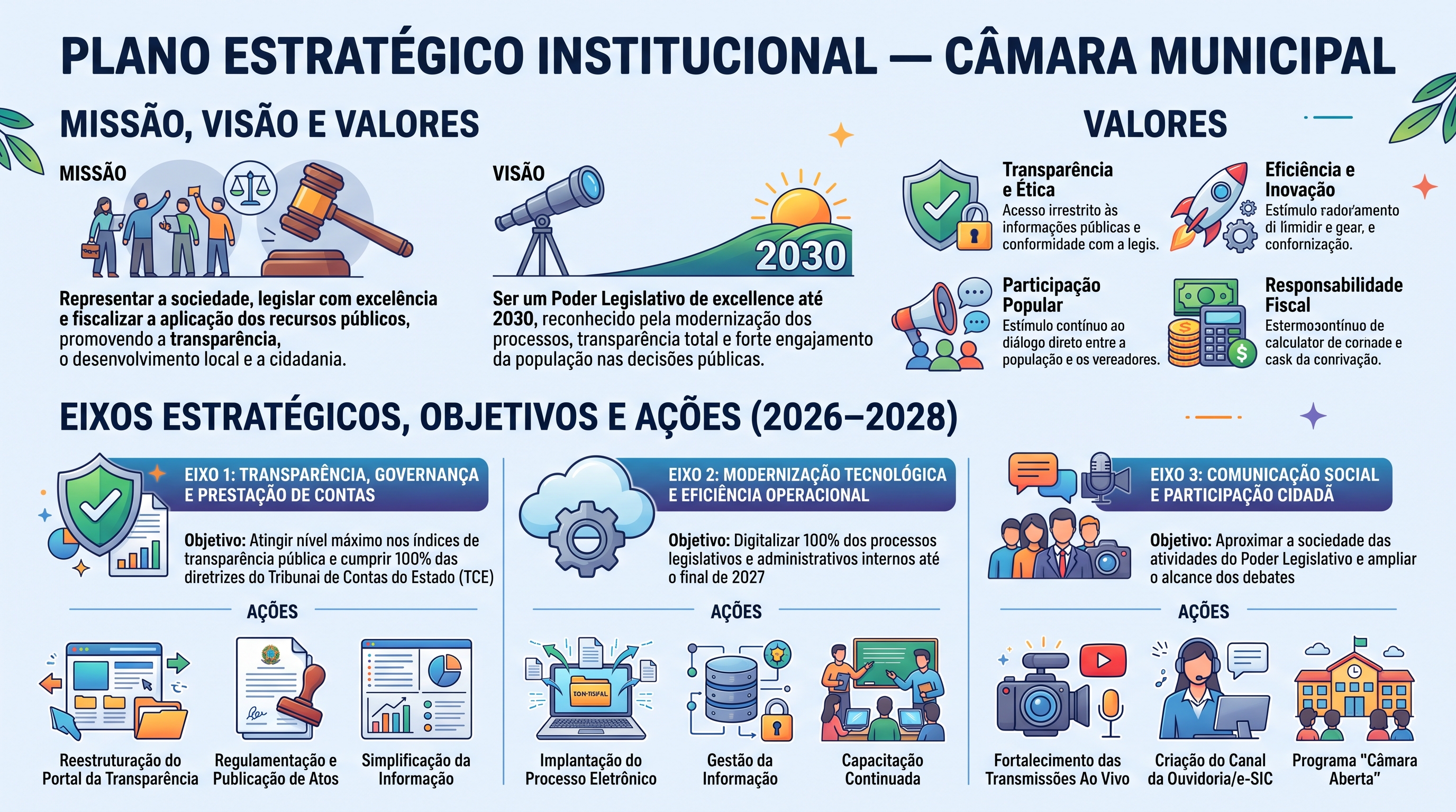 Plano estratégico Institucional