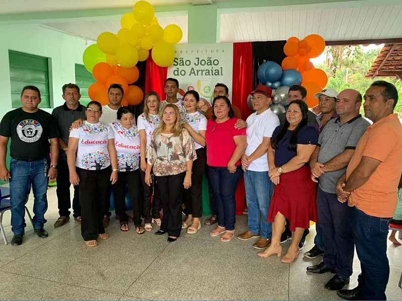 REINAUGURAÇÃO DA ESCOLA JOÃO DIOGO NA LOCALIDADE MARRUAZINHO