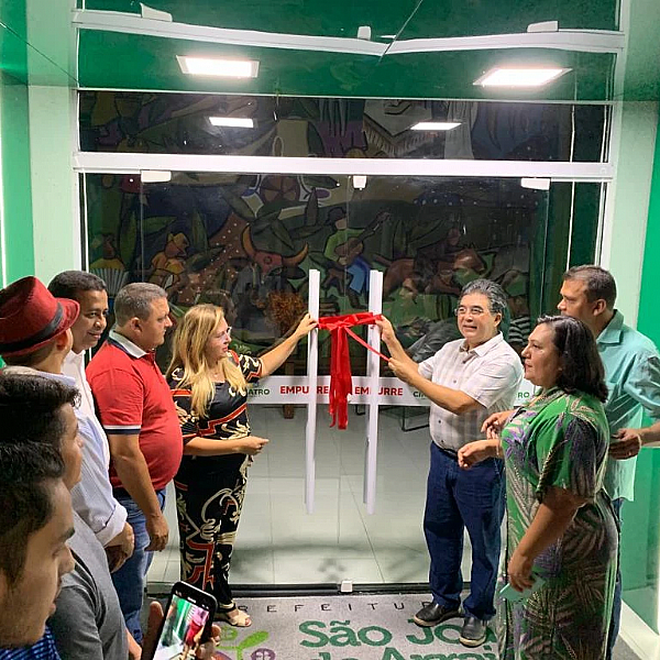 INAUGURAÇÃO DO CINE TEATRO EM SÃO JOÃO DO ARRAIAL! 